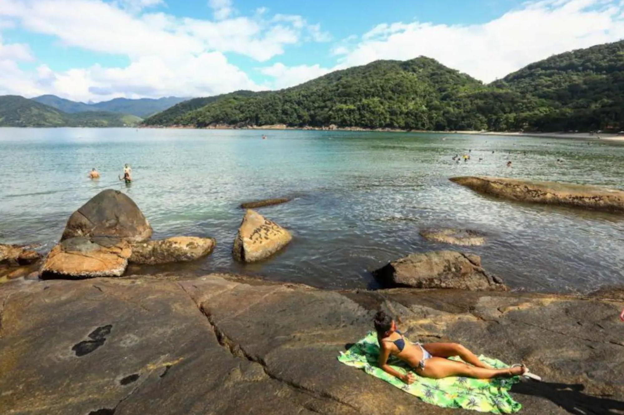 Apartamento 2 novíssimo e bem localizado - Itaguá - UBATUBA-SP Ubatuba Exterior foto